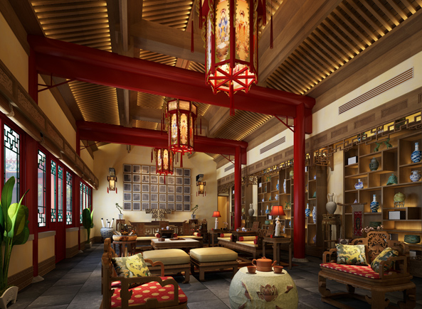 北京史家胡同古典中式四合院设计