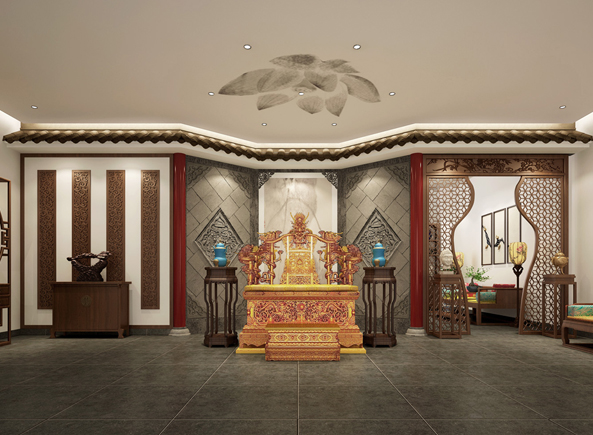 上海古典中式家具展厅设计